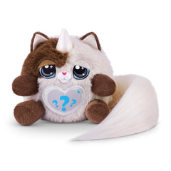 Rainbocorns Kittycorn Himalayan fluffy tail being brushed showcases soft texture and care