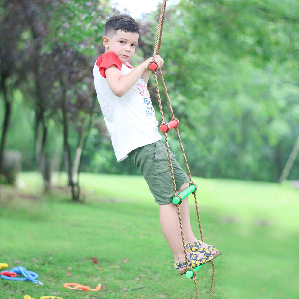 Rainbow Craft compact, portable ladder designed for quick setup and transport