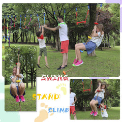 Rainbow Craft Standard size rope delivers comfortable play for kids