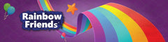 Rainbow Friends Orange plush on shelf, ready for gifting and collection.