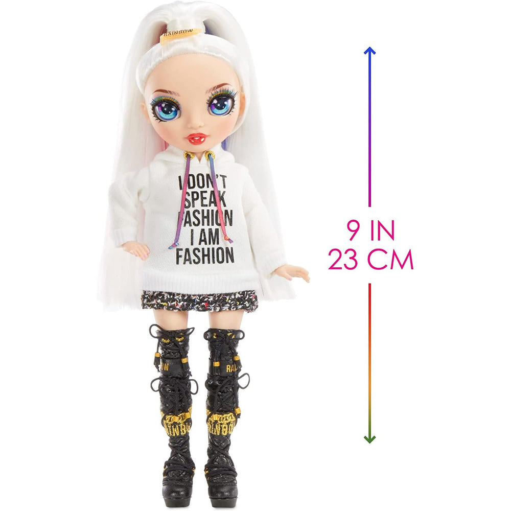 Rainbow High Amaya Raine Jr High multi-color outfit for bold fashion storytelling
