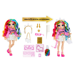 Rainbow High crystal accessories kit for fun DIY fashion crafting.