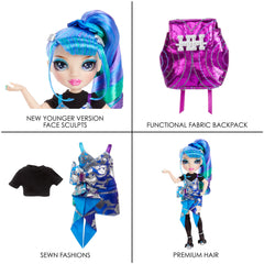 Rainbow High 9-inch posable doll supports versatile storytelling setups.