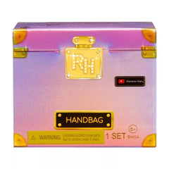 Rainbow High mini handbag features molded charm for tactile styling detail