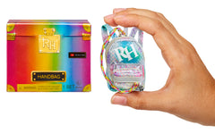 Rainbow High mini handbag in a trunk box for premium unboxing excitement