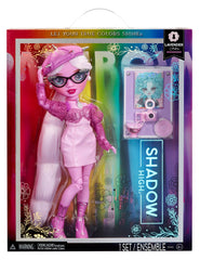 Rainbow High Lavender Lynn hair style invites creative brushing and fashion experiments