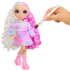 Rainbow High Watercolor & Create six-color watercolors to paint outfits and hair.