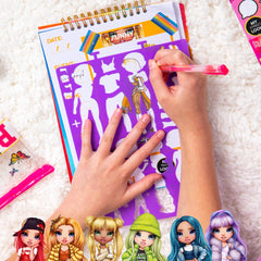 Rainbow High sticker sheets for decorating pages and looks