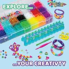 Rainbow Loom Loomi-Pals charms add cute focal points to personalized bracelets