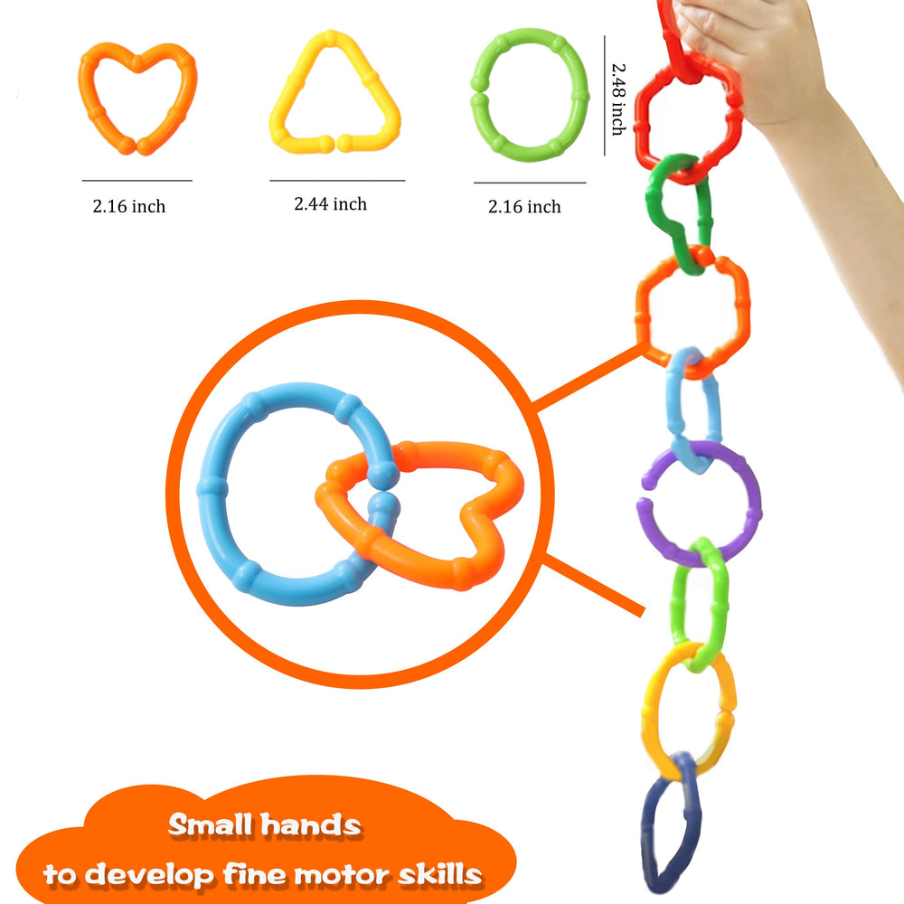 RAINBOW TOYFROG 35-piece set offers varied shapes and colors for creative play.