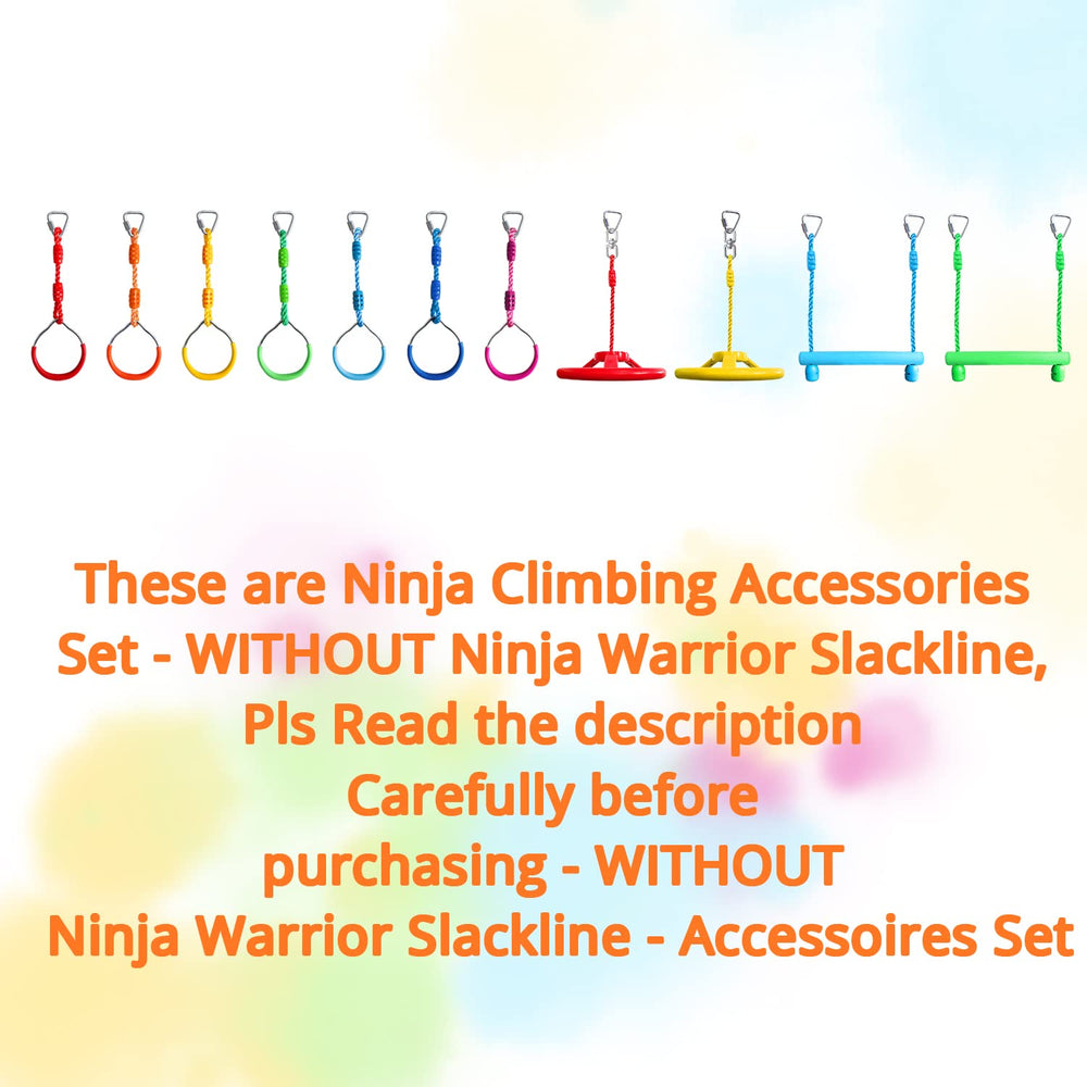 Rainbow Craft Swing Wheels 2pc for swinging motions and upper-body engagement.