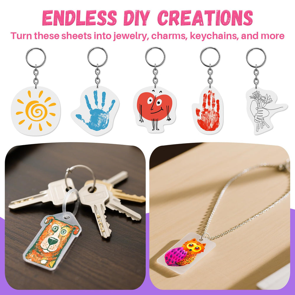 Rainflow versatile materials for charms, tags, bookmarks, and ornaments