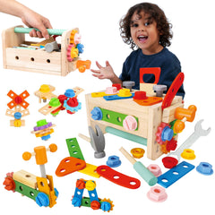 RAISUL non-toxic wood with smooth edges ensures safe play.