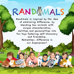 Randimals Hork figure packaging display showing gift-ready presentation.