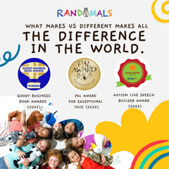Randimals imaginative-play scene inspires diverse adventures with friends.