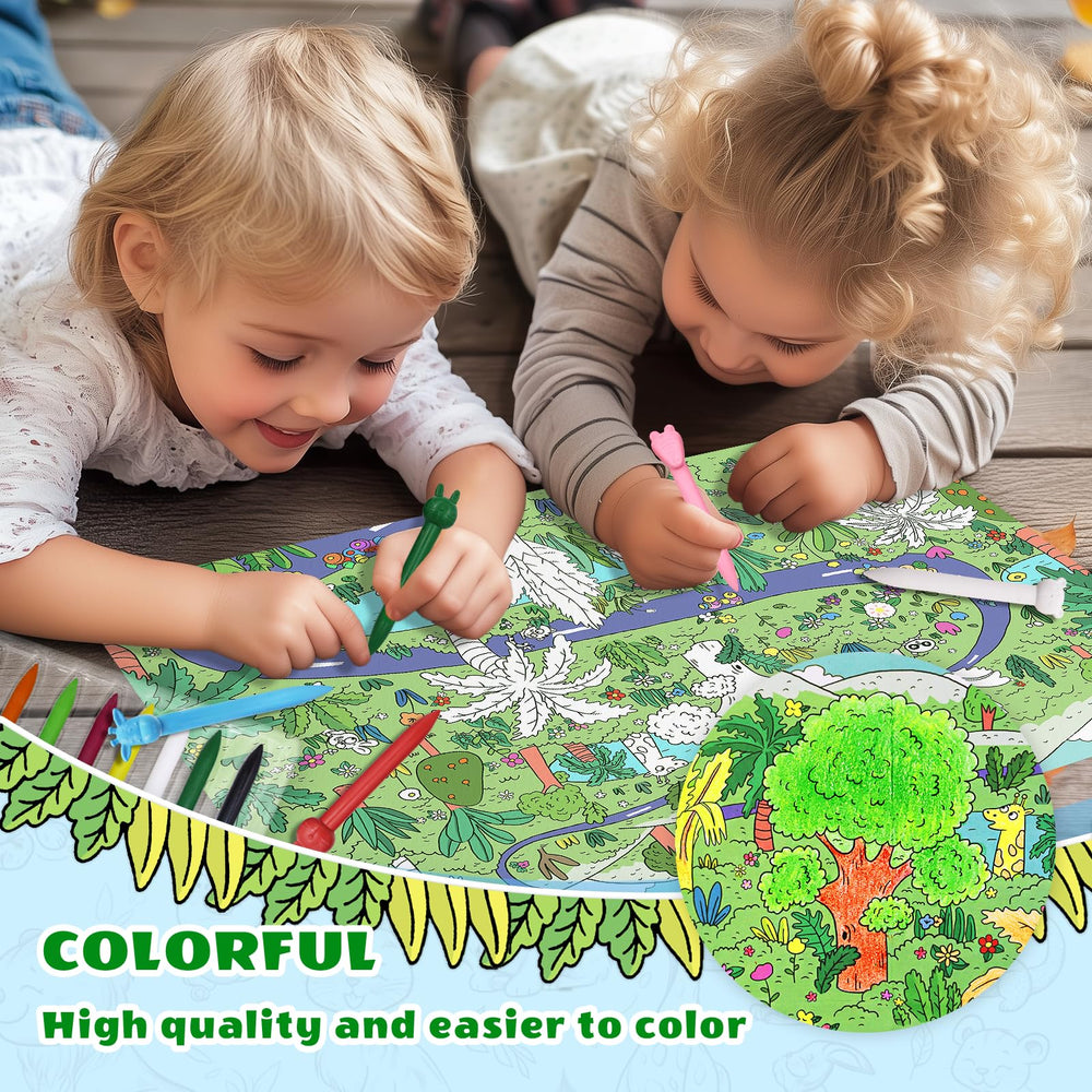 R&DLanci zebra crayons colorful strokes for imaginative play