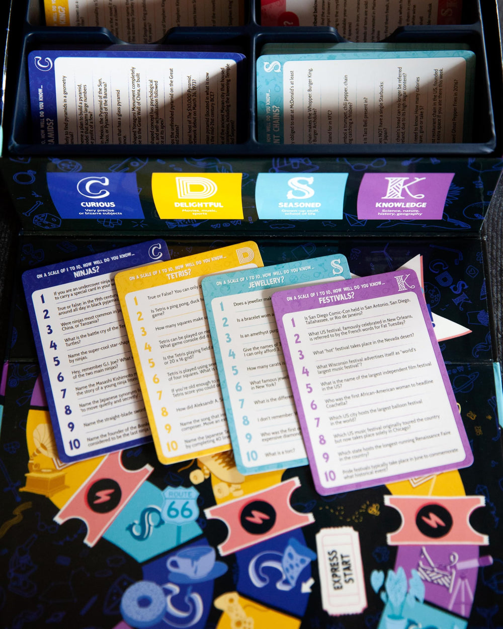Randolph CDSK team-play setup encourages teamwork and friendly competition.