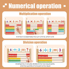 Ranqibo top slot holds number cards for interactive sorting.