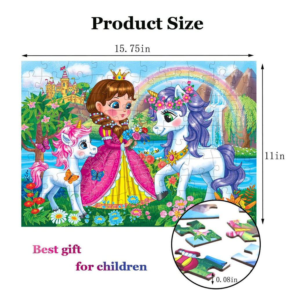 RANSUNN kid assembling puzzle to boost focus and coordination.