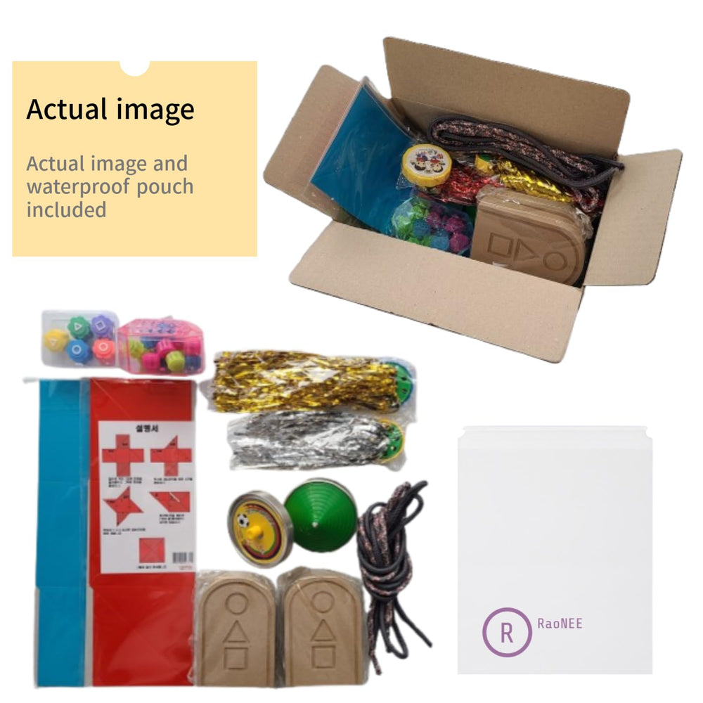 RaoNEE Ddakji set enables easy storage and family play.