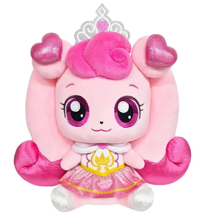 RaoNEE Princess Catch Teenieping Heartsping 11-inch plush face detail for gentle play
