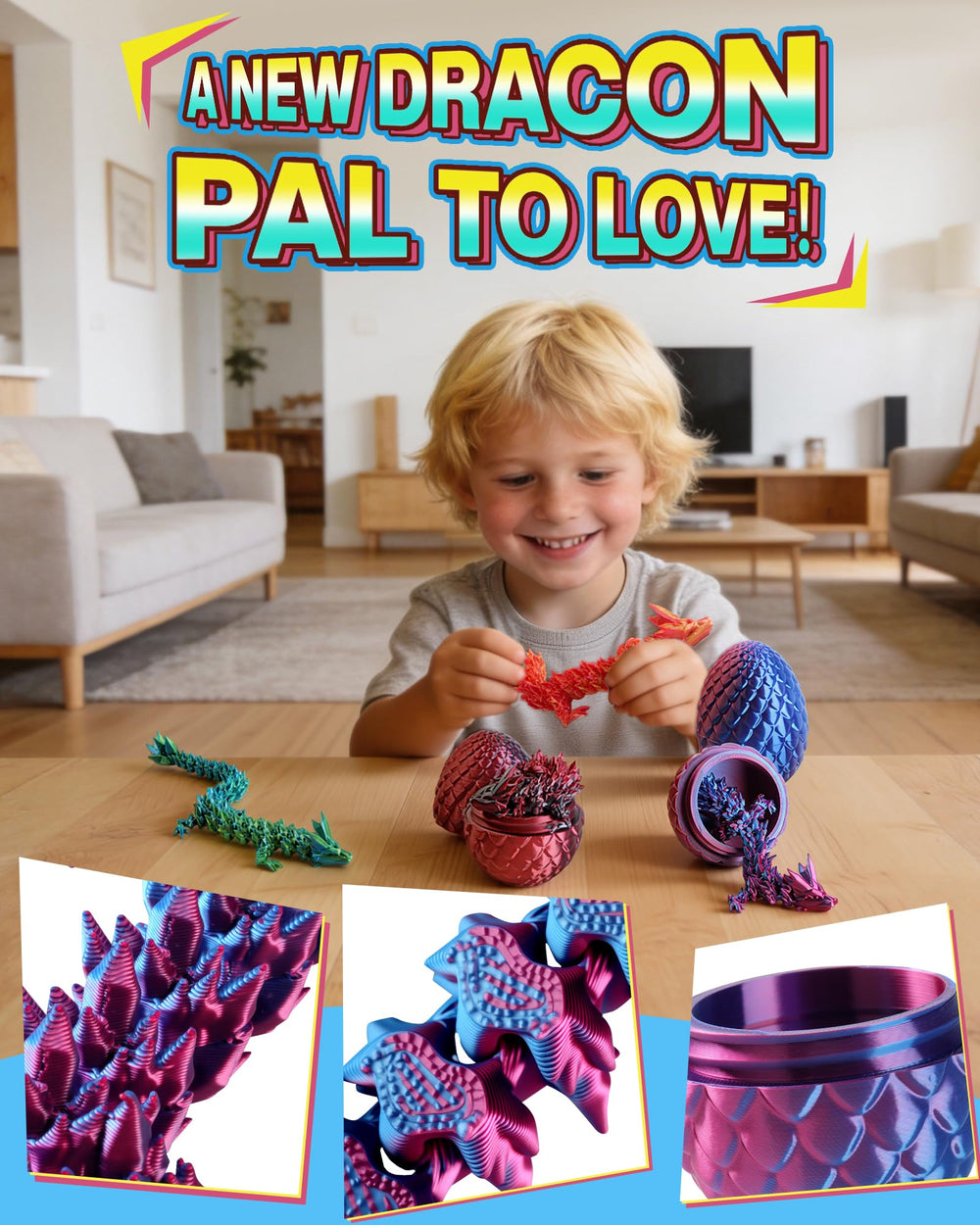 Rapean Easter basket stuffer dragons add magical charm to spring celebrations.