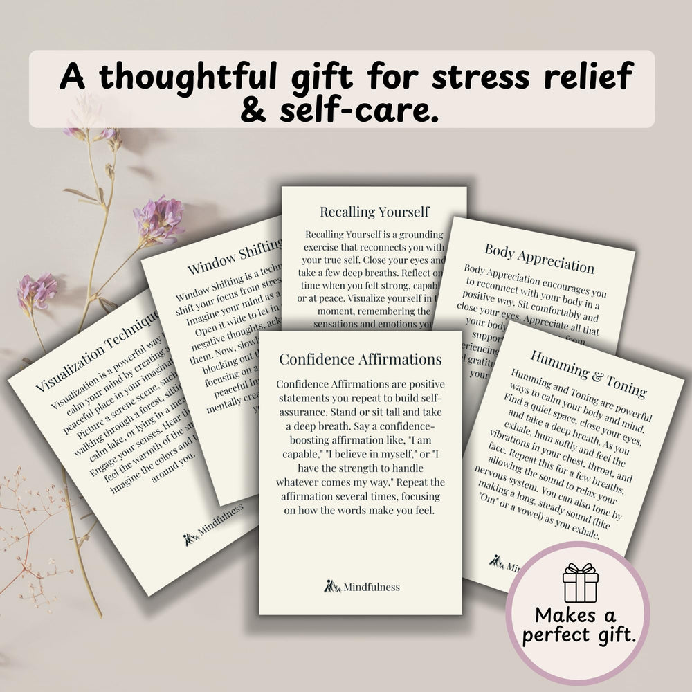 Raptor Studio Somatic Therapy Cards packaging with logo signals calm support.