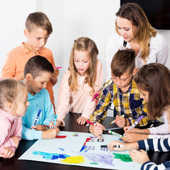 Rarlan storage box ensures tidy classrooms and easy marker access.