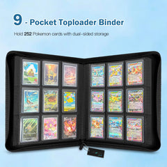 Ravaver oversized 9-pocket layout keeps 3x4 cards organized.
