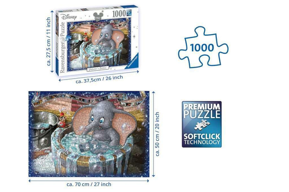 Ravensburger anti-glare surface close-up, reducing glare during daytime puzzle sessions.