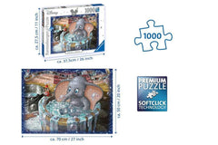 Ravensburger anti-glare surface close-up, reducing glare during daytime puzzle sessions.