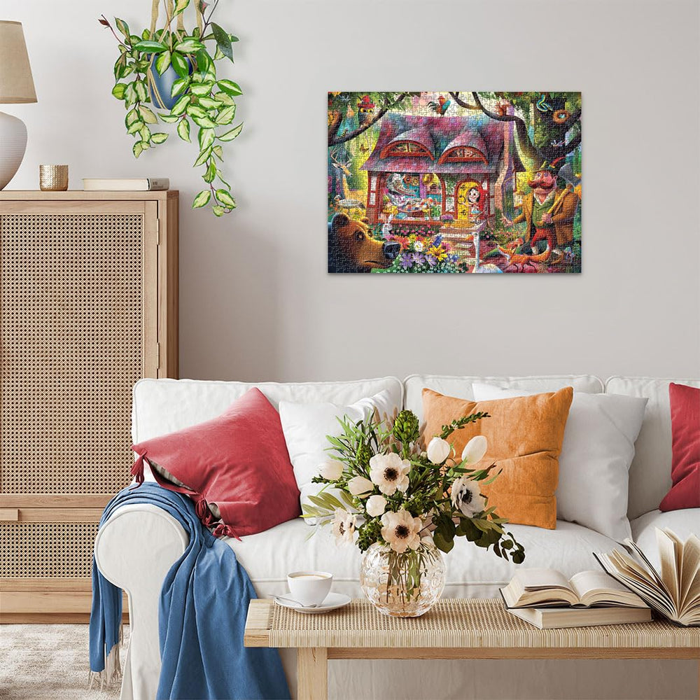 1000-piece format offers a sense of accomplishment and focus