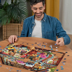 Ravensburger Dean MacAdam Goldilocks chair detail with interlocking pieces for seamless build