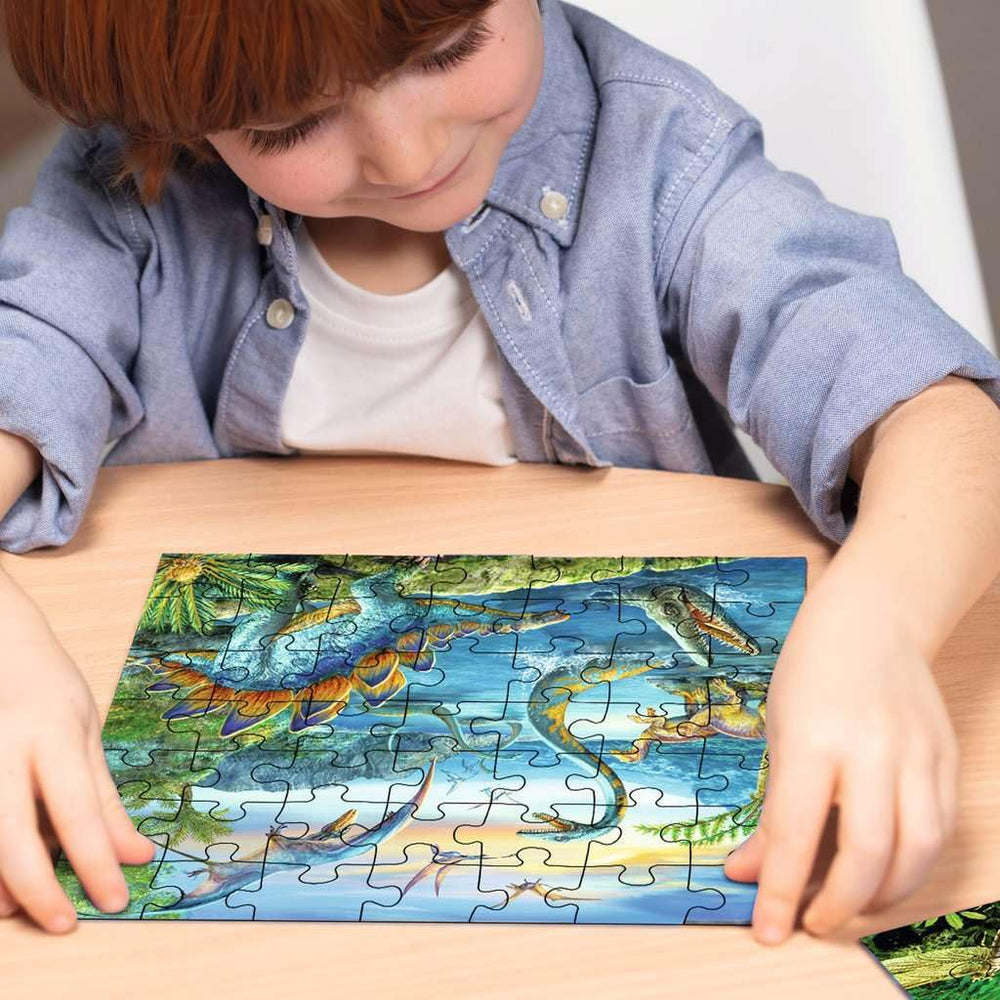 Ravensburger family puzzle night scene invites group activity and bonding