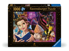 Ravensburger Disney Belle book and Beast scene close-up