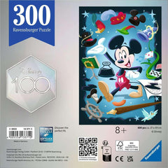 Ravensburger Disney 100 puzzle starring Simba, Alice, and Moana for kids and fans.