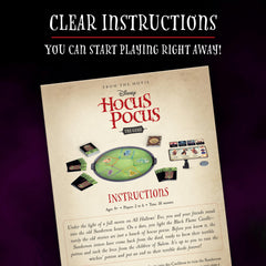 Ravensburger Disney Hocus Pocus game spell cards enhance choices