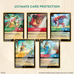 Ravensburger 65-sleeve pack guards your Lorcana deck during play