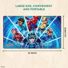 Ravensburger Archazia's Island Playmat shows Big Hero 6 artwork for immersive play