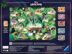 Ravensburger Disney Lorcana emerald glimmers interlock—perfect fit for puzzle enthusiasts.