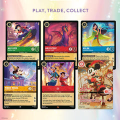 Ravensburger Disney Lorcana Fabled damage tokens and rulebook included for smooth play.