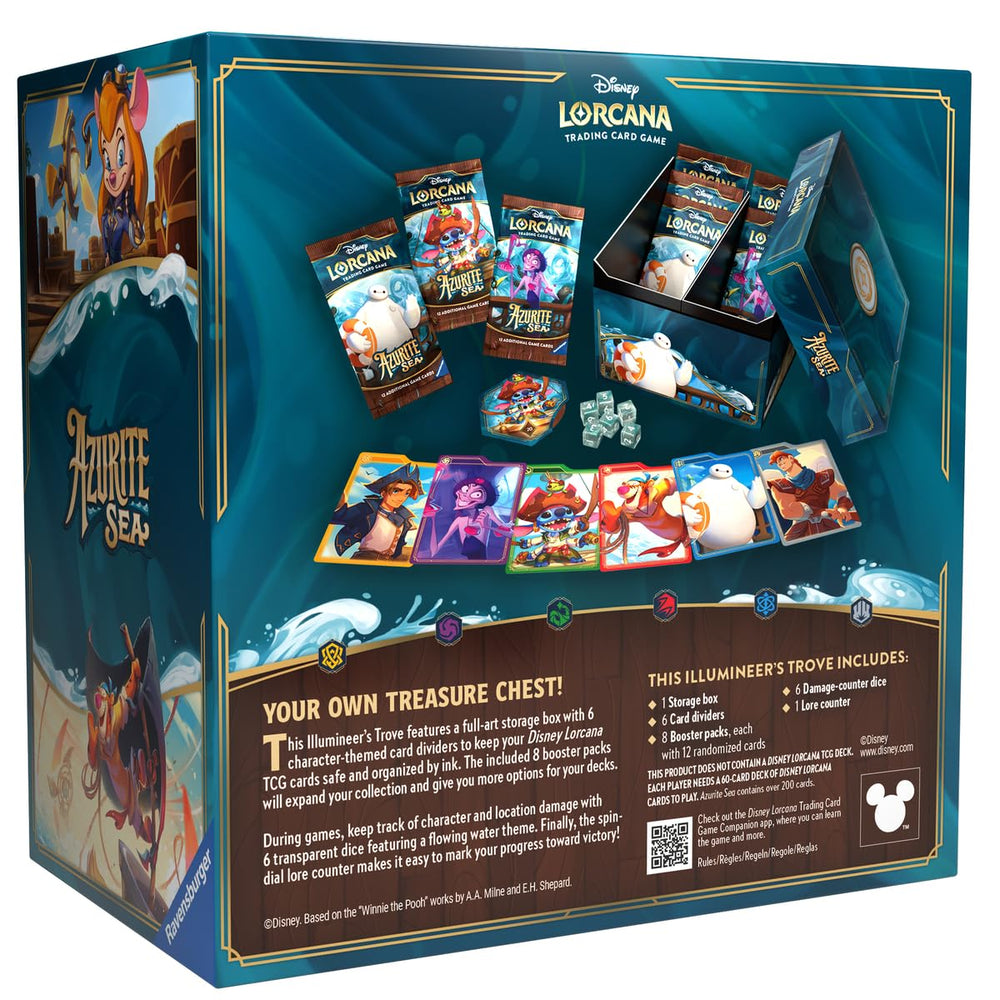 Lore counter from Ravensburger Illumineer's Trove tracks progress toward victory.