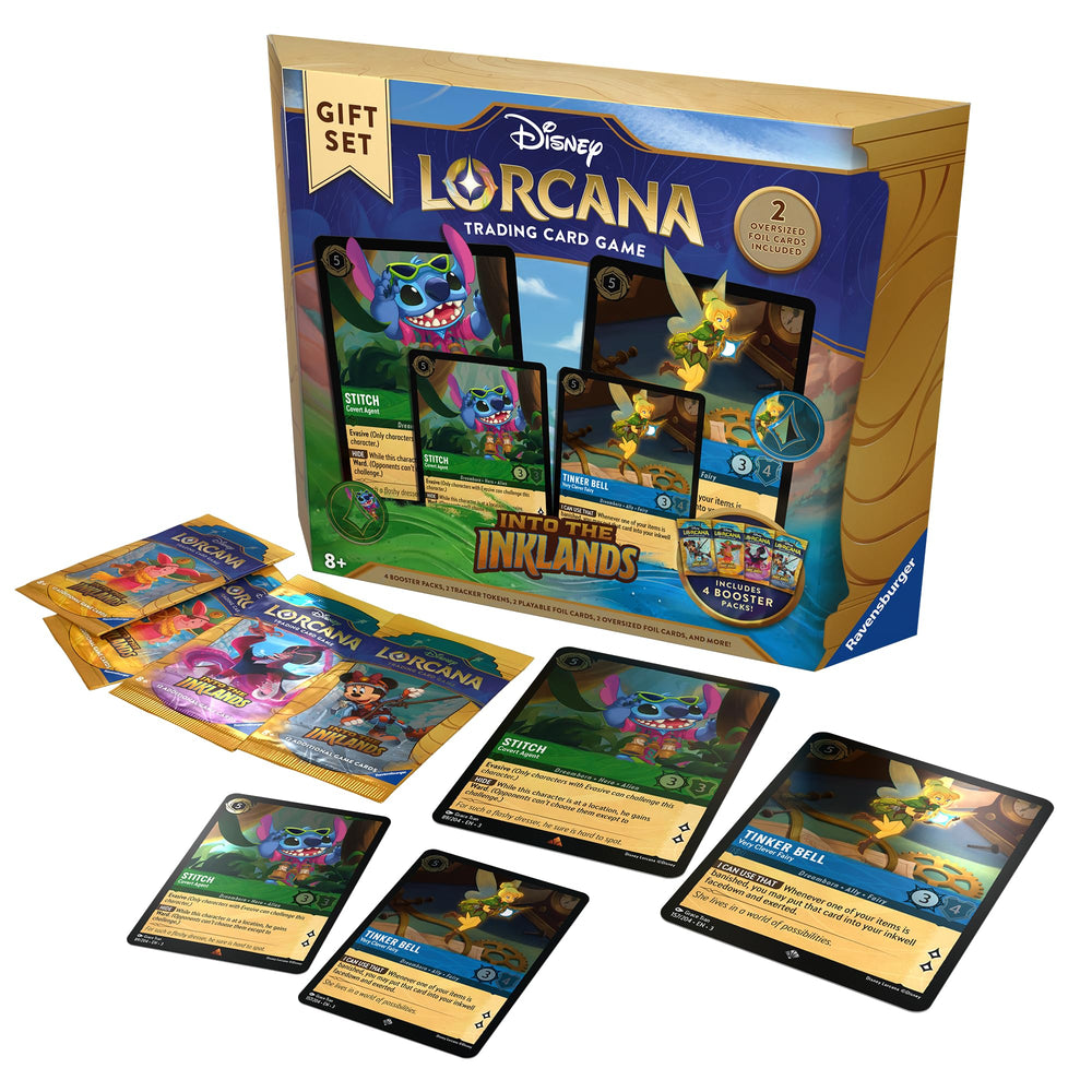 Ravensburger Disney Lorcana art collection with over 200 pieces for fans and collectors.
