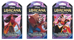 Ravensburger Disney Lorcana Rise of the Floodborn booster pack front view, ideal for collection