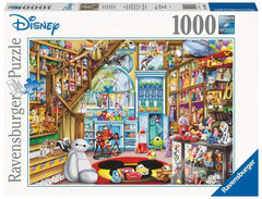 Ravensburger Disney-Pixar Toy Store puzzle cover with vibrant characters for family bonding