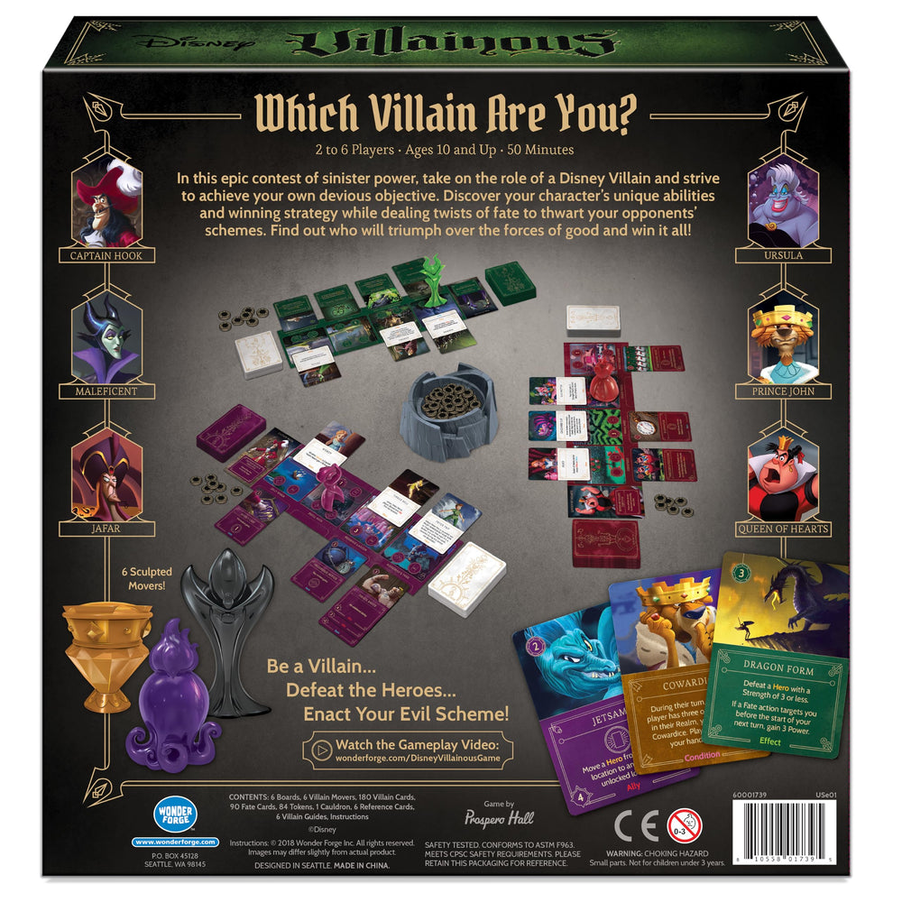 Ravensburger Disney Villainous game-night setup ideal for gatherings