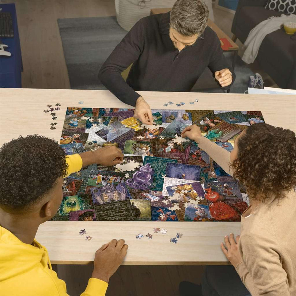 Ravensburger Disney Villainous softclick technology keeps pieces snug during puzzling sessions