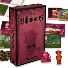 Ravensburger Disney Villainous Sugar & Spite King Candy token for strategic power plays.