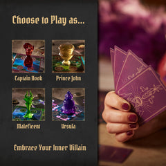 Ravensburger Disney Villainous Ursula card demonstrates deception tactics