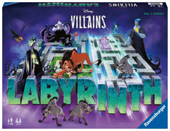 Ravensburger Disney Villains Labyrinth board with shifting maze for family play.